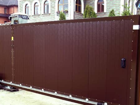Заказать уличные металлические ворота DoorHan в Таразе