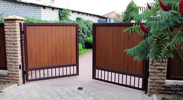 Уличные ворота DoorHan в Таразе с установкой